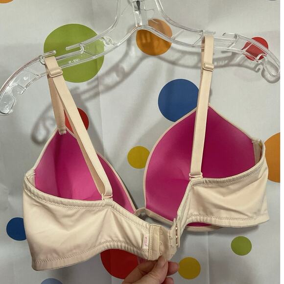 VS Pink Bra Beige 38DD Underwire - Picture 6 of 12